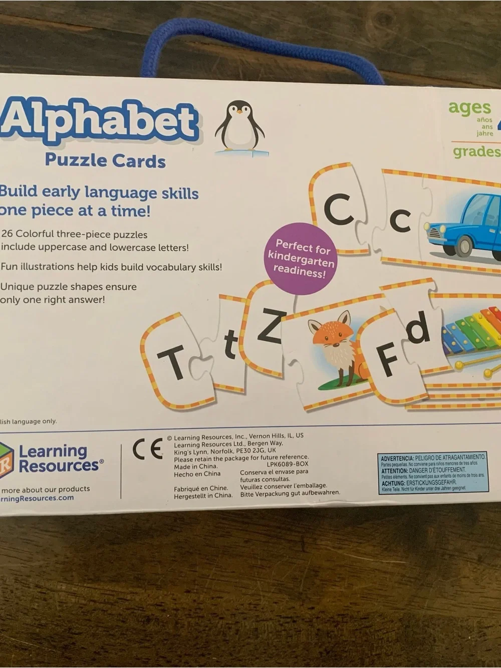Learning Resources alphabet puzzle